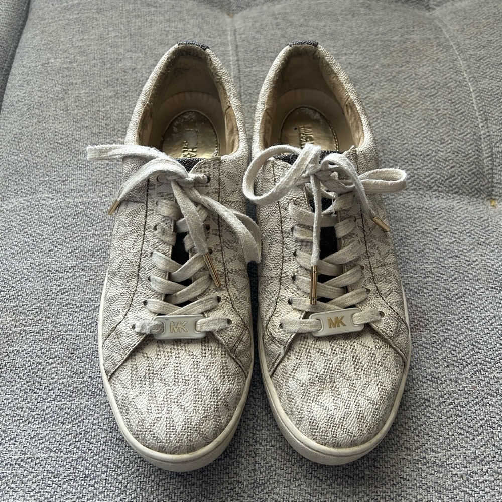 Michael Kors Women's Cream Sneakers